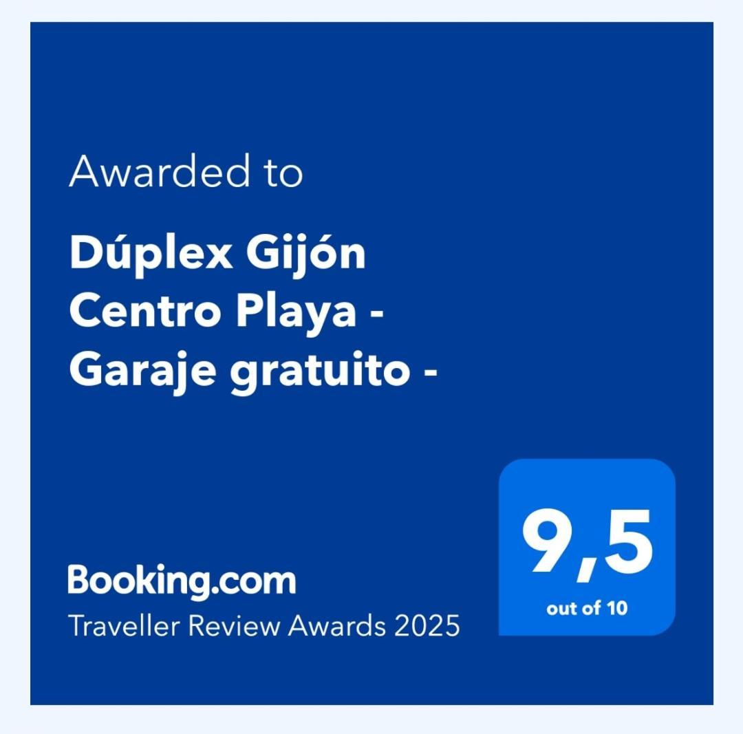 Duplex Centro Playa - Garaje Gratuito - Apartamento Gijón
